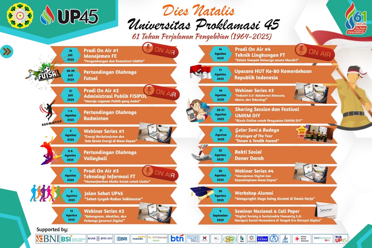 🎉✨ DIES NATALIS UP45 ✨🎉